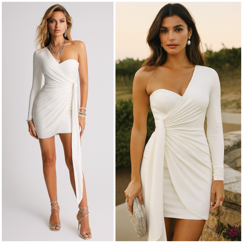 NWT‎ Halston ASHLYNN DRESS IN MATTE JERSEY